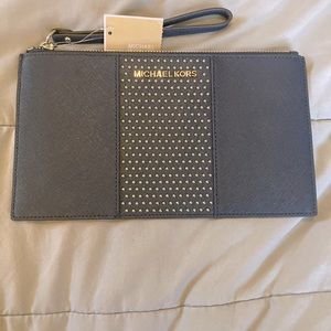 Michael Kors Saffiano Leather Wristlet